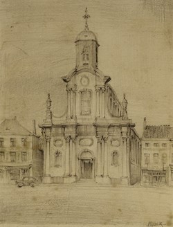 DHAM/Des/ML/35-48/03 - M. Lucas, Eglise Saint Christophe