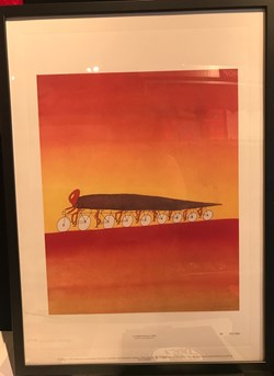 DHAM/Litho/J-MF/003 - J.-M. Folon, La Métamorphose