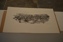 DHAM/Litho/RM/001 - R. Mechelmans, Lithographie de Durbuy