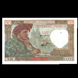 Cinquante francs Jacques Coeur