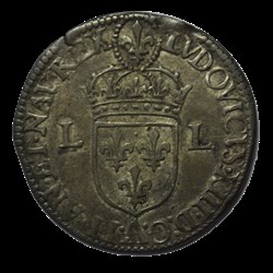 Louis XIII Quinze denier 1641 A