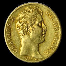 Charles X  20 francs 1830 W