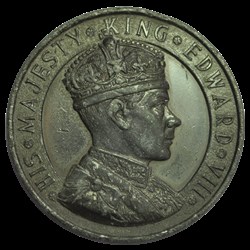 GRANDE-BRETAGNE - EDOUARD VIII Médaille, couronnement d’Edouard VIII
