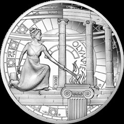 10 Euro Argent Unesco Olympie