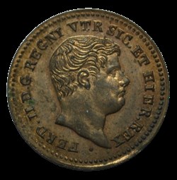 Demi Tornese Ferdinand II 1838 Naples