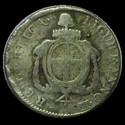 Republique de Genes 10 soldi 1799