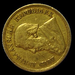 AFRIQUE DU SUD 1 POND KRUGER 1898