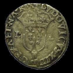 LOUIS XIII Douzain huguenot 1622 N