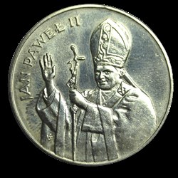 POLOGNE 10000 Zlotych visite de Jean-Paul II 1987 Varsovie