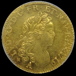 LOUIS XV Louis d'or à la croix de Malte 1719 A