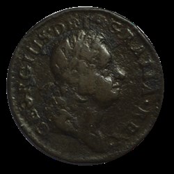 Farthing, 3eme Type Georges Ier - Hibernia 1723