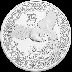 10 Euro Argent Année Du Coq 2017