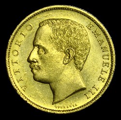 ROYAUME D'ITALIE - VICTOR-EMMANUEL III 20 Lire 1905 Rome