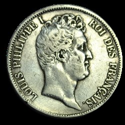 5 Francs Louis-Philippe 1831 T