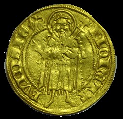 Cologne-Dietrich II Von Mors Ducat or 1414-1419