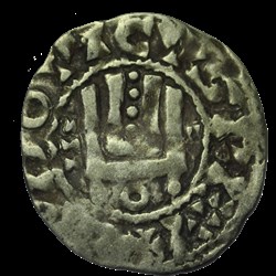 Louis VI 1105-1137 Orleans denier