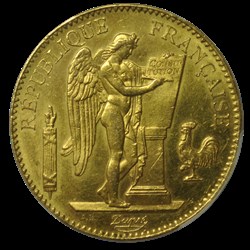 Genie 100 francs 1882 A PCGS MS61