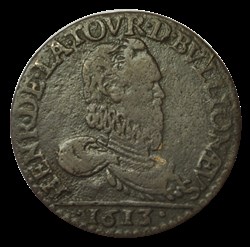 HENRI DE LA TOUR D'AUVERGNE Liard, type 3