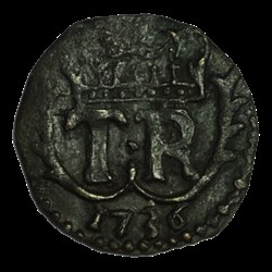 Corse Theodore de Neuhoff 2,5 soldi 1736