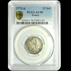 12 Sols Louis XV 1772 A