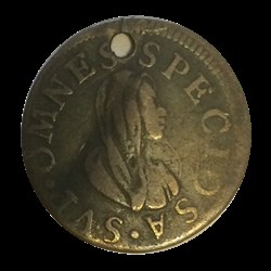 Royaume de Pise Demi Paolo 1757
