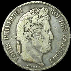 5 Francs Louis-Philippe 1835 BB