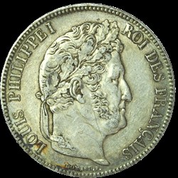 5 Francs Louis-Philippe 1840 A