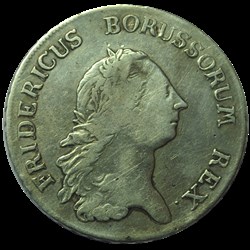 ALLEMAGNE - PRUSSE 1 Thaler Frédéric II 1769 Berlin