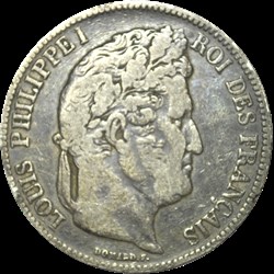 5 Francs Louis-Philippe 1840 BB