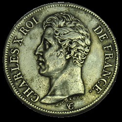 Charles X 5 Francs 1825 I