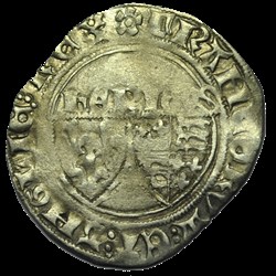Henry VI de Lancaster Blancs au écu 1422 Troyes