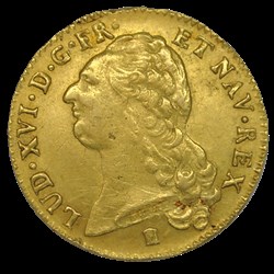 Louis XVI Double Louis d'or 1786 K