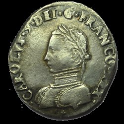 Charles IX Teston du Dauphiné 1561 Z