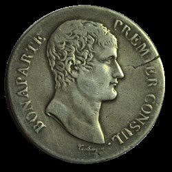 Bonaparte Premier Consul 5 Francs An 12 H