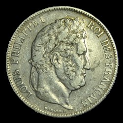 5 Francs Louis-Philippe 1839 K