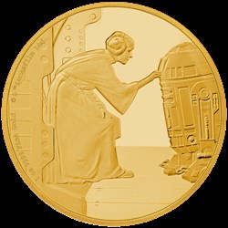 La Guerre des Etoiles : Princesse Leia 1 once Or