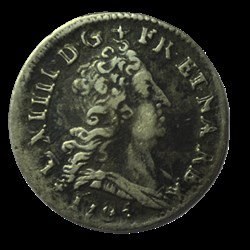 Louis XIV 5 sols aux insignes 1703 BB