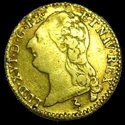 Louis XVI D'Or Au Buste Nu 1786 A