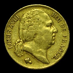 20 Francs Louis XVIII 1817 I
