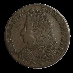 DUCHE NAMUR Liard Maximilien Emmanuel de Bavière 1713 Namur