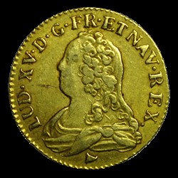 LOUIS XV Louis d'or dit aux lunettes 1726 Limoges