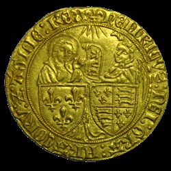 Henri VI de Lancaster Salut d'or St Lo
