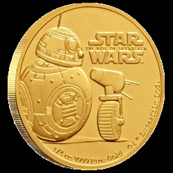 La Guerre des Étoiles : L'Ascension de Skywalker - BB8 & D-O - 1/4 once Or