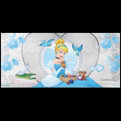 Princesse Disney - Cendrillon Billet Argent