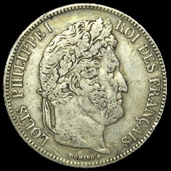 5 Francs Louis-Philippe 1842 BB