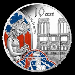 10 Euro Argent Europe Gothique