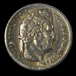 25 centimes Louis-Philippe 1845 BB