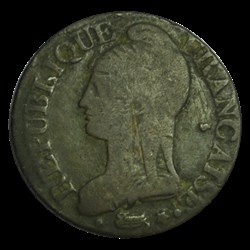 Cinq centimes Dupré An5 A