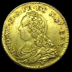 Louis XV demi-Louis d'or 1727 G