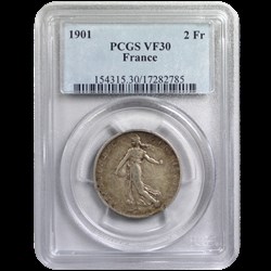 2 Francs Semeuse 1901